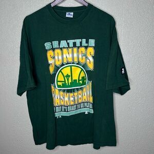 American Vintage 90s Seattle SuperSonics T Shirt XXL